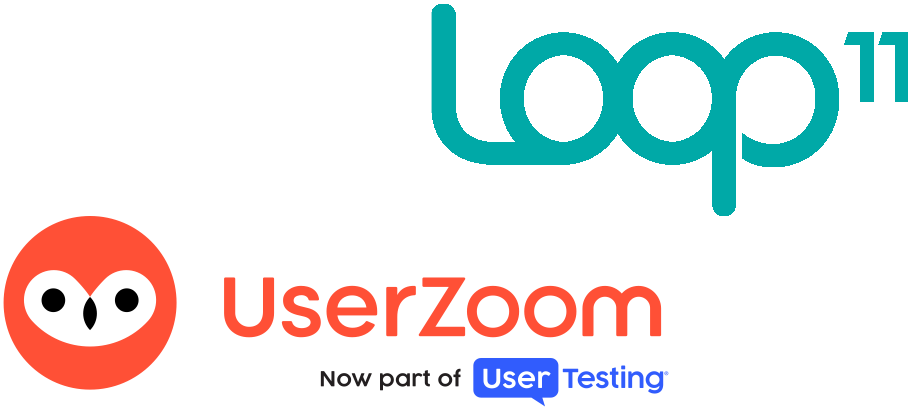 Loop11 and UserZoom