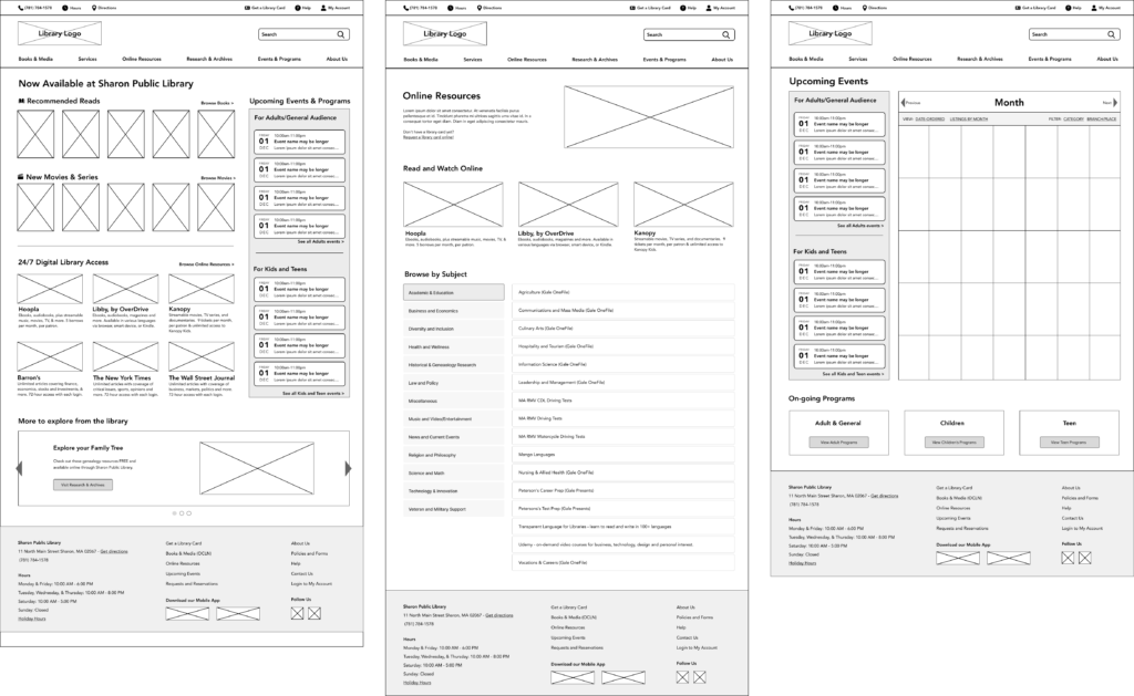 SPL Finalized Wireframes - opens in Figma